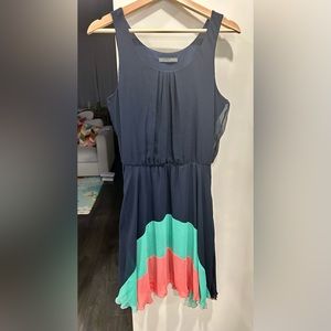 Smartset knee length tank dress - navy blue